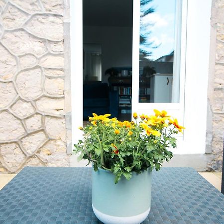 Appartement Avec Terrasse Privee, Plage A Pied Saint-Aubin-Sur-Mer  Exterior foto